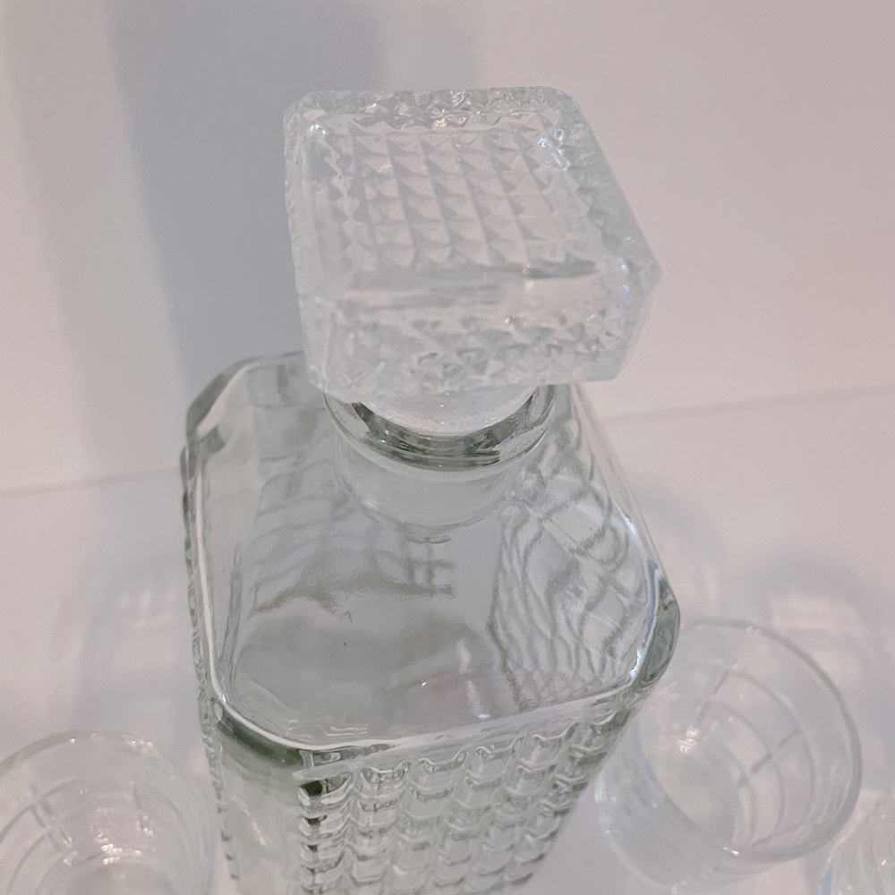 Decanter & shot glass set - Picture 6 of 6